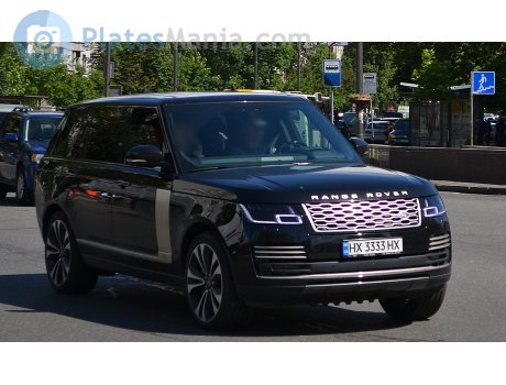 HX 3333 HX, Land Rover Range Rover