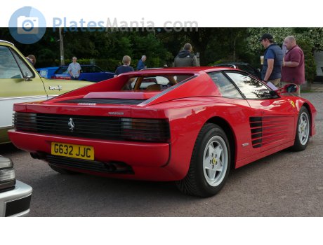 G632 JJC, Ferrari Testarossa