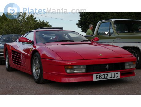 G632 JJC, Ferrari Testarossa