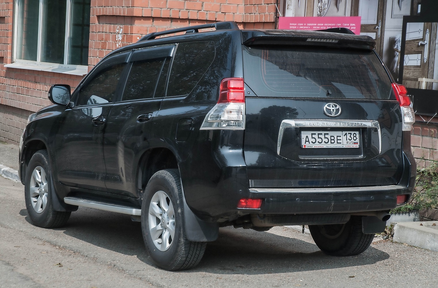 а 555 ве 138, Toyota Land Cruiser Prado 4th gen 5-door SUV (J150), 2009–2013