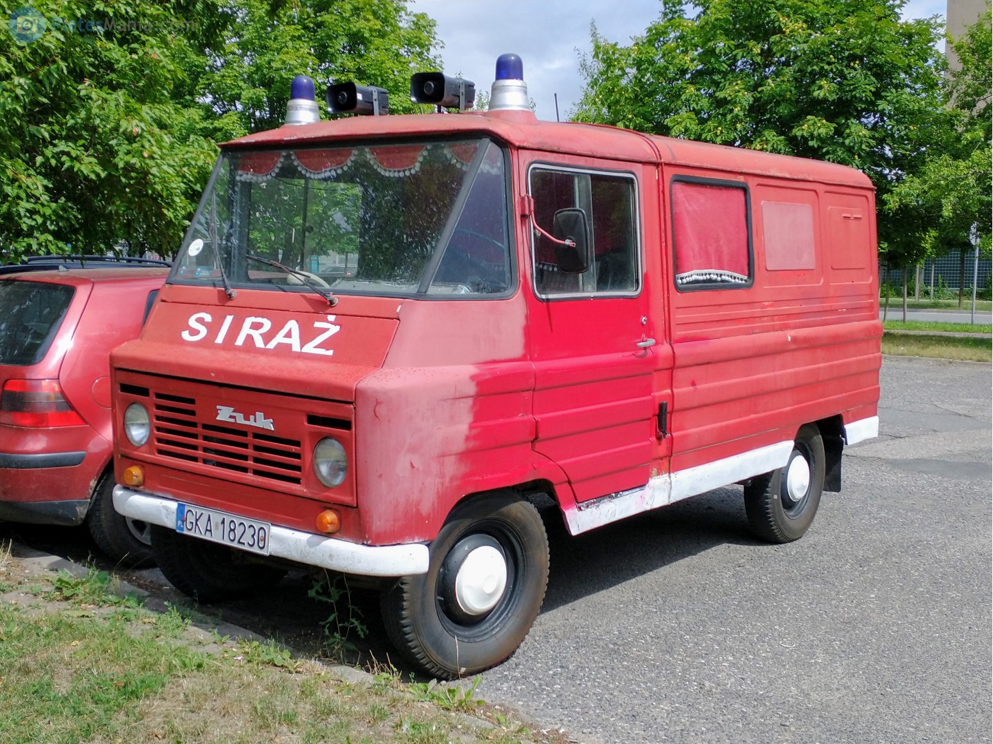 GKA 18230, FSC Lublin Żuk Fire Van/Truck (A14/A15), facelift, 1973–1998