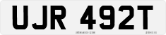 License plate of the United Kingdom, 1963 year system
