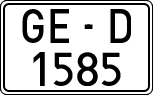 License plates of Spain, 1971 year series