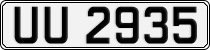 License plate of Norway, Trailers, motorcycles, special vehicles