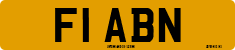 License plate of the United Kingdom, 1983 year system