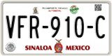Sinaloa, Cars (AAA-000-A)
