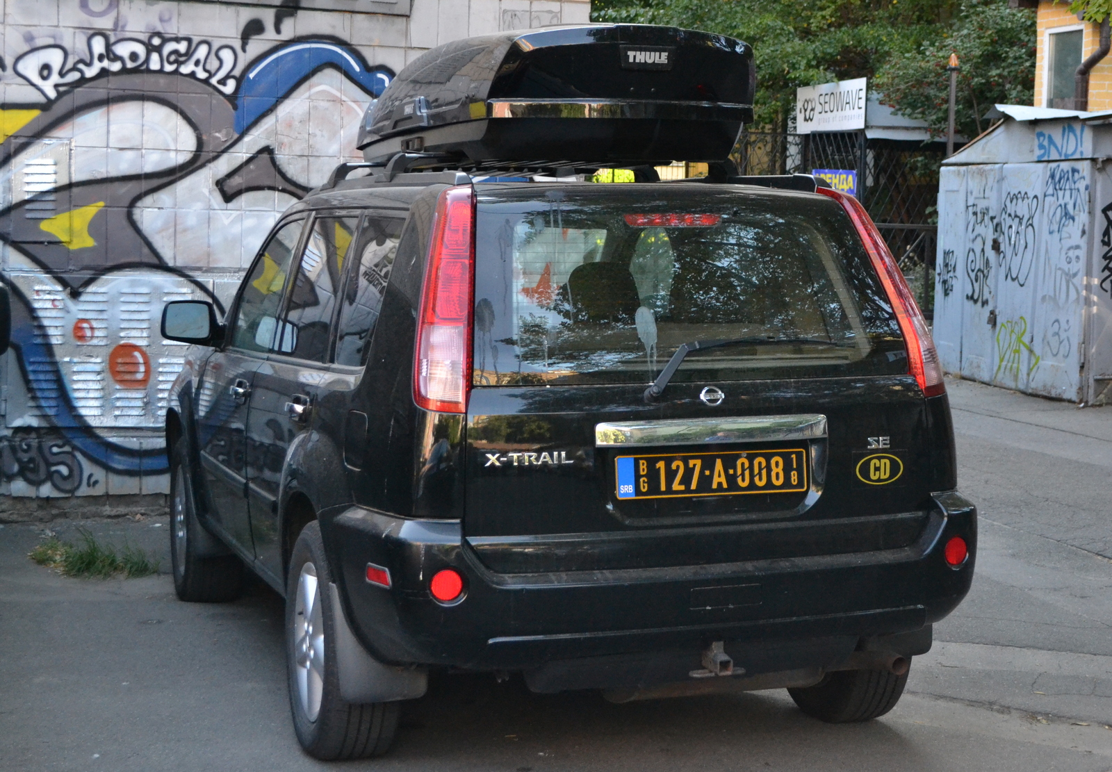 BG 127-A-008, Nissan X-Trail 1st gen (T30), 2000–2007