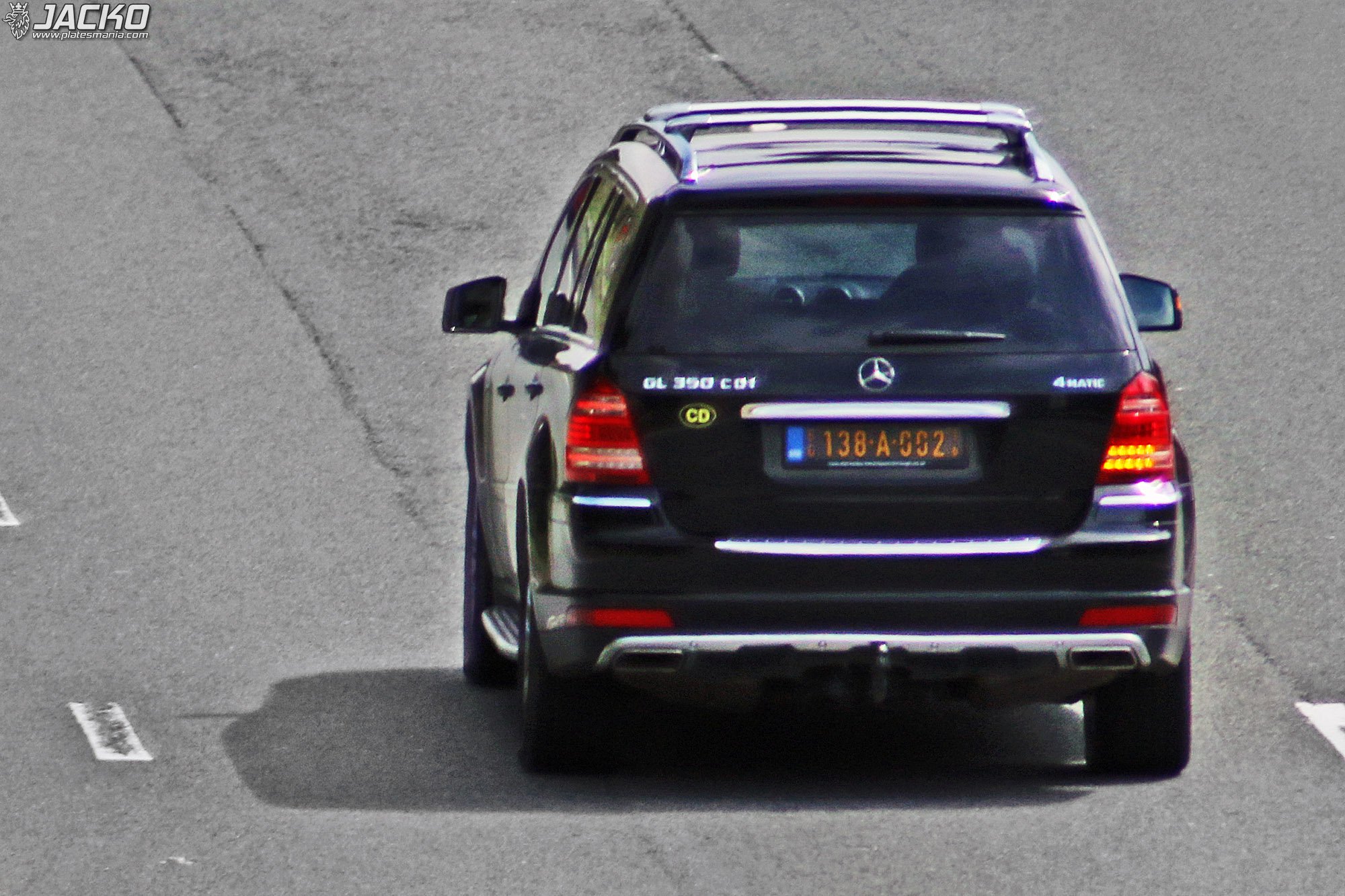 BG 138-A-002, Mercedes-Benz GL-Klasse 1st gen (X164), 2006–2012