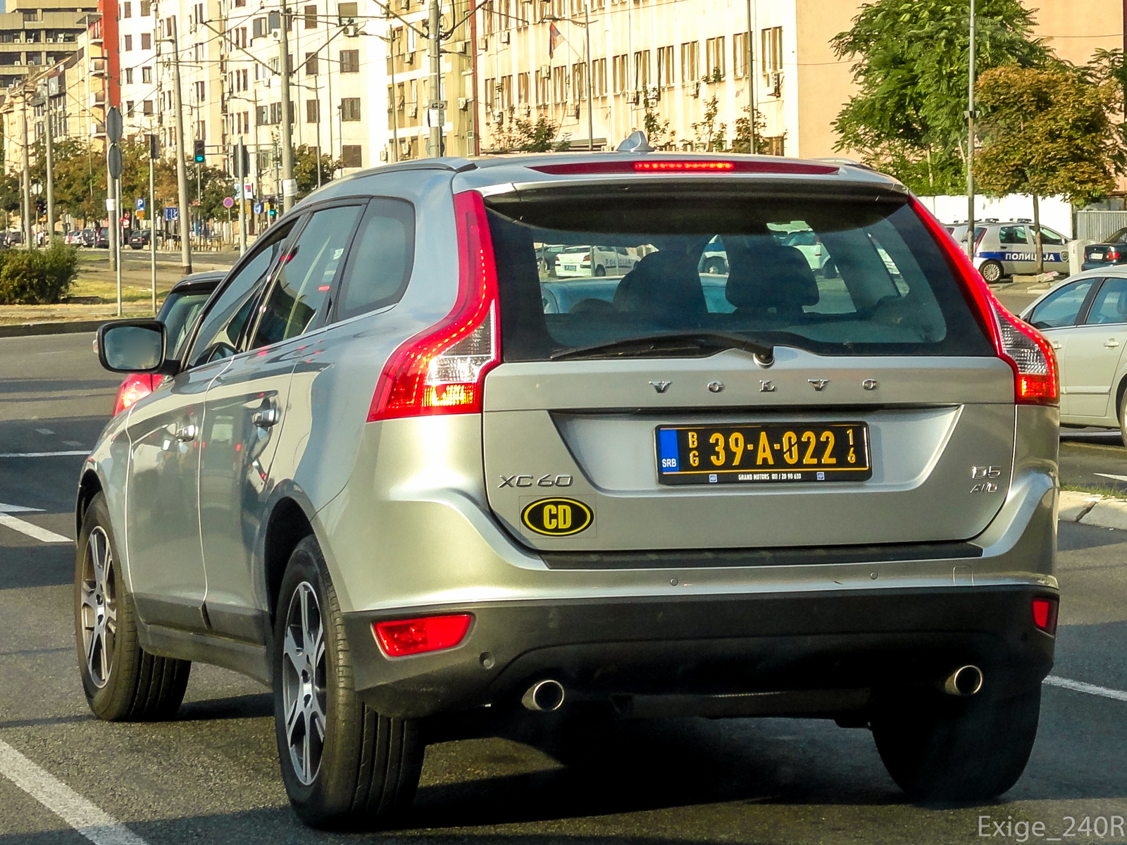 BG 39-A-022, Volvo XC60 1st gen (156), 2008–2013