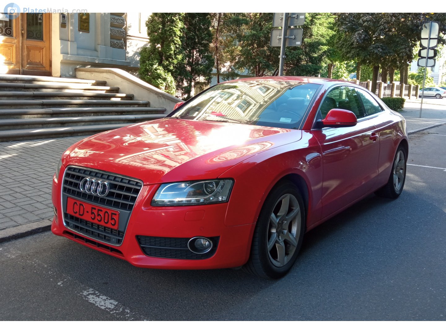 CD-5505, Audi A5 1st gen Coupé (B8/8T3), facelift, 2011–2016
