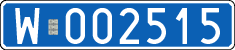 License plates of Poland, Diplomatic