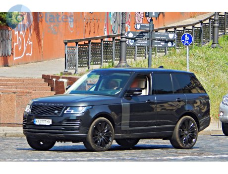 KA 7777 HK, Land Rover Range Rover