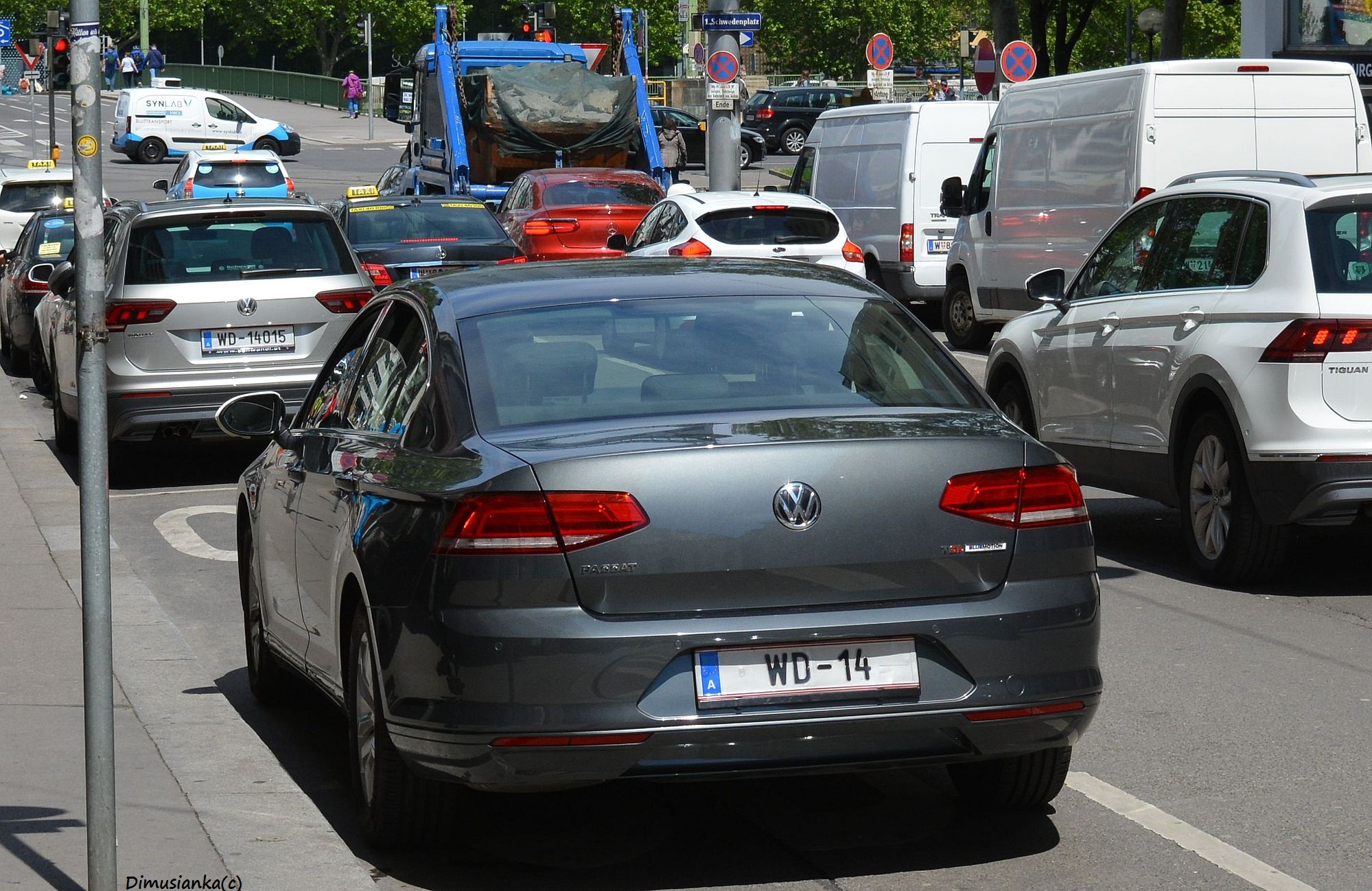 WD-14, Volkswagen Passat 8th gen Sedan (B8; 3G), 2015–2022