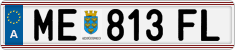 License plate of Austria, Regular plates