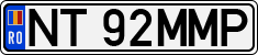 License plate of Romania, Regular plates