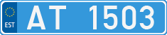 License plate of Estonia, Diplomatic