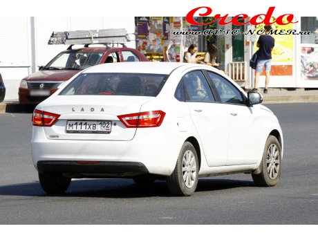 м111хв102, Lada (VAZ) Vesta