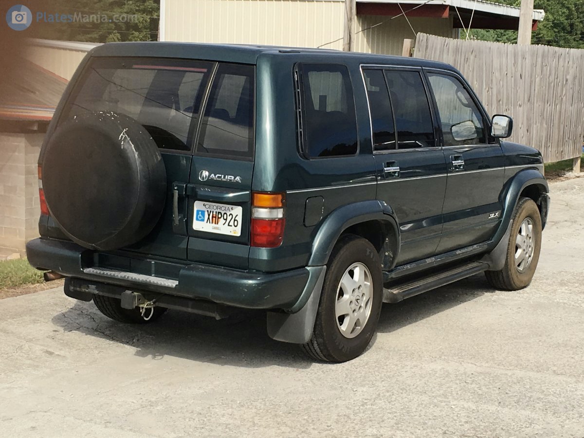 XHP926, Acura SLX 1st gen (DJ5), facelift, 1998–1999