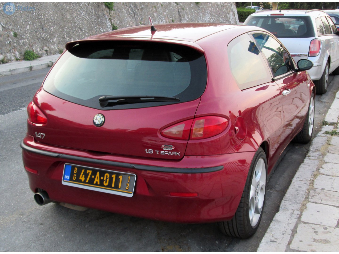 BG 47-A-011, Alfa Romeo 147 1st gen 3-door Hatch (937A), 2000–2004