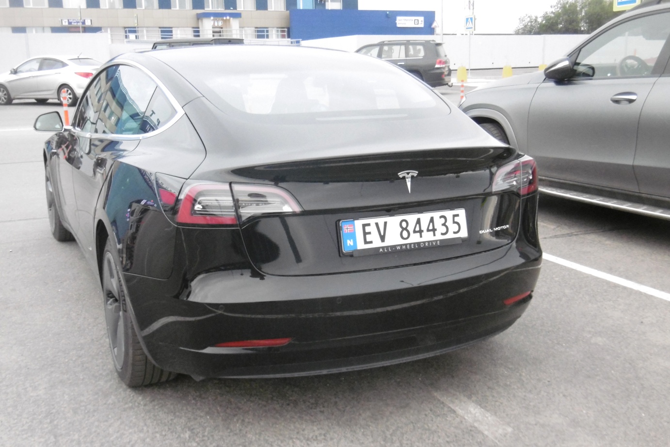 EV 84435, Tesla Model 3 1st gen (5YJ3), 2017–2023