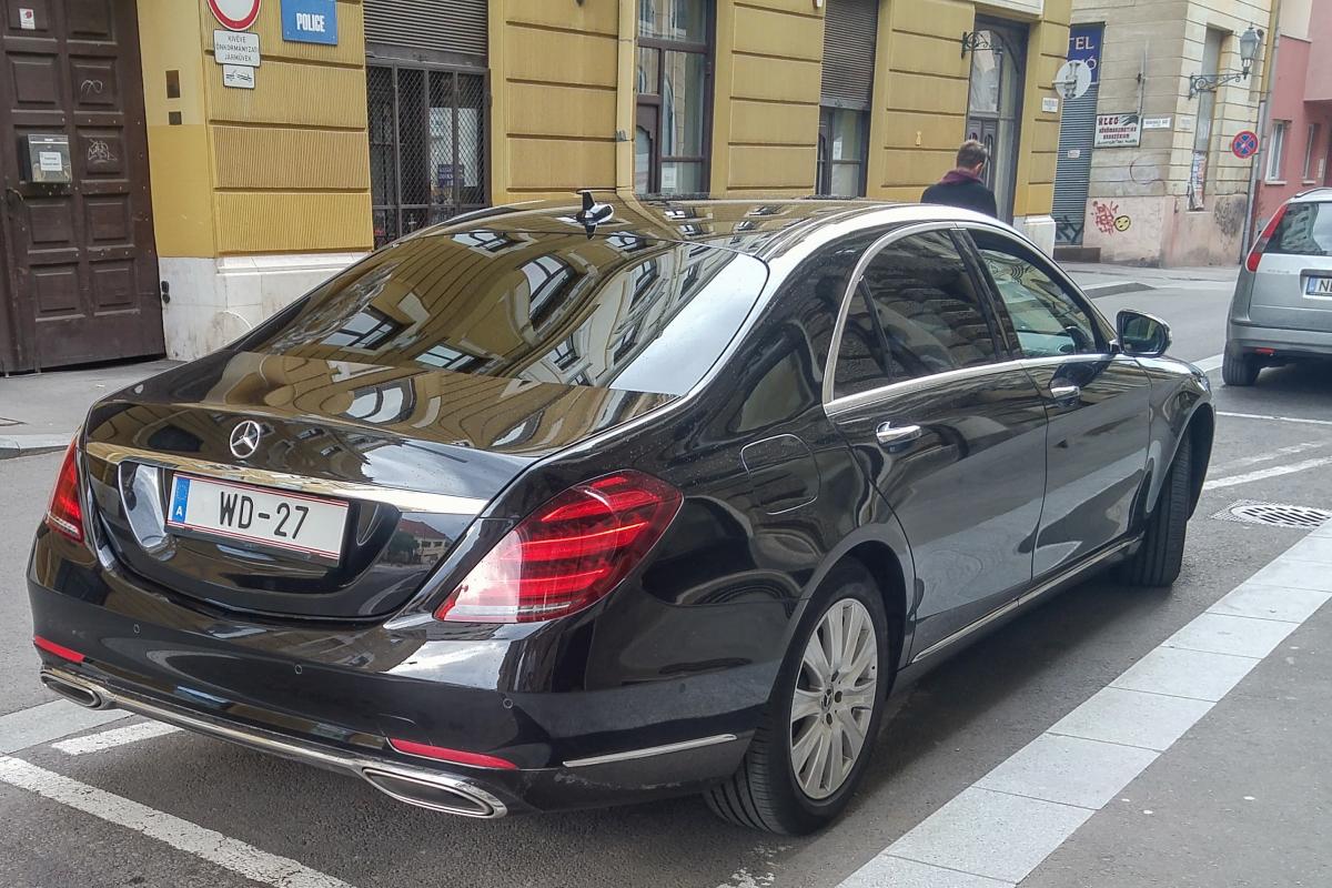 WD-27, Mercedes-Benz S-Klasse 8th gen Sedan (W222/V222), 2013–2020