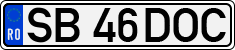 License plate of Romania, Regular plates
