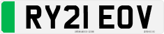 License plate of the United Kingdom, 2001 year system