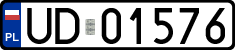License plates of Poland, Military