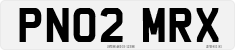 License plate of the United Kingdom, 2001 year system