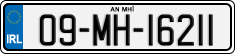 License plate of Ireland, Regular plates