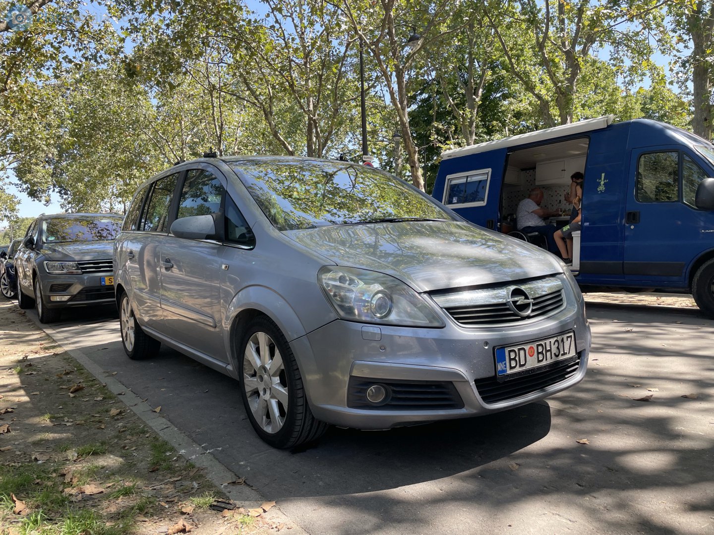 BD BH317, Opel Zafira 2nd gen (Family) (B; A05), 2005–2014