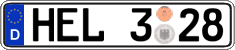 German license plate, Regional authorities