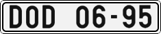 License plate of the Czech Republic, Cars (1960)