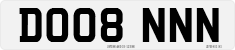License plate of the United Kingdom, 2001 year system