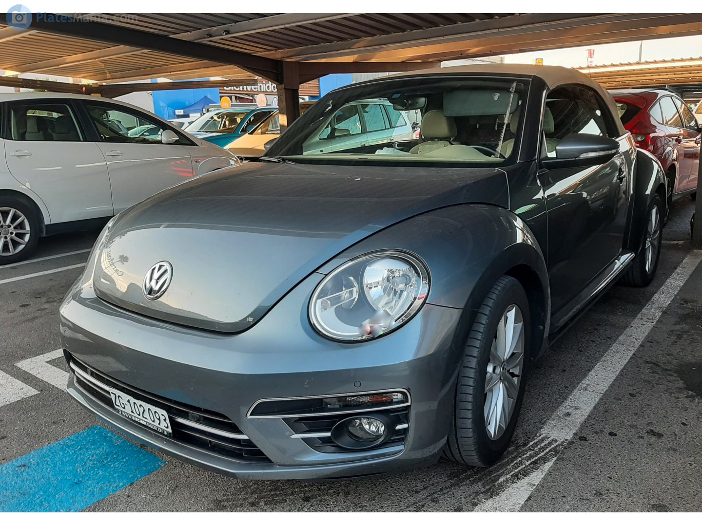 ZG 102093, Volkswagen Beetle 3rd gen Cabrio (A5), facelift, 2016–2019