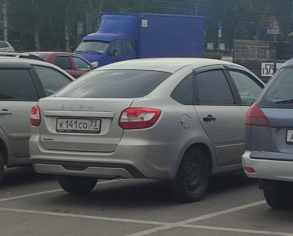 к 141 со 73, Lada (VAZ) 2191 Granta 2191, facelift, 2018–