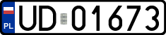 License plates of Poland, Military