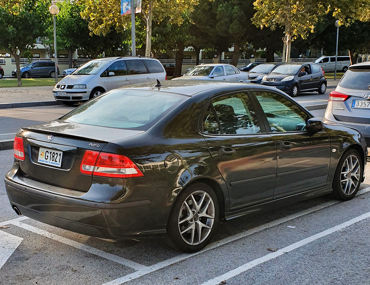 G 1821, SAAB 9-3 2nd gen Sedan (YS3F), 2003–2007