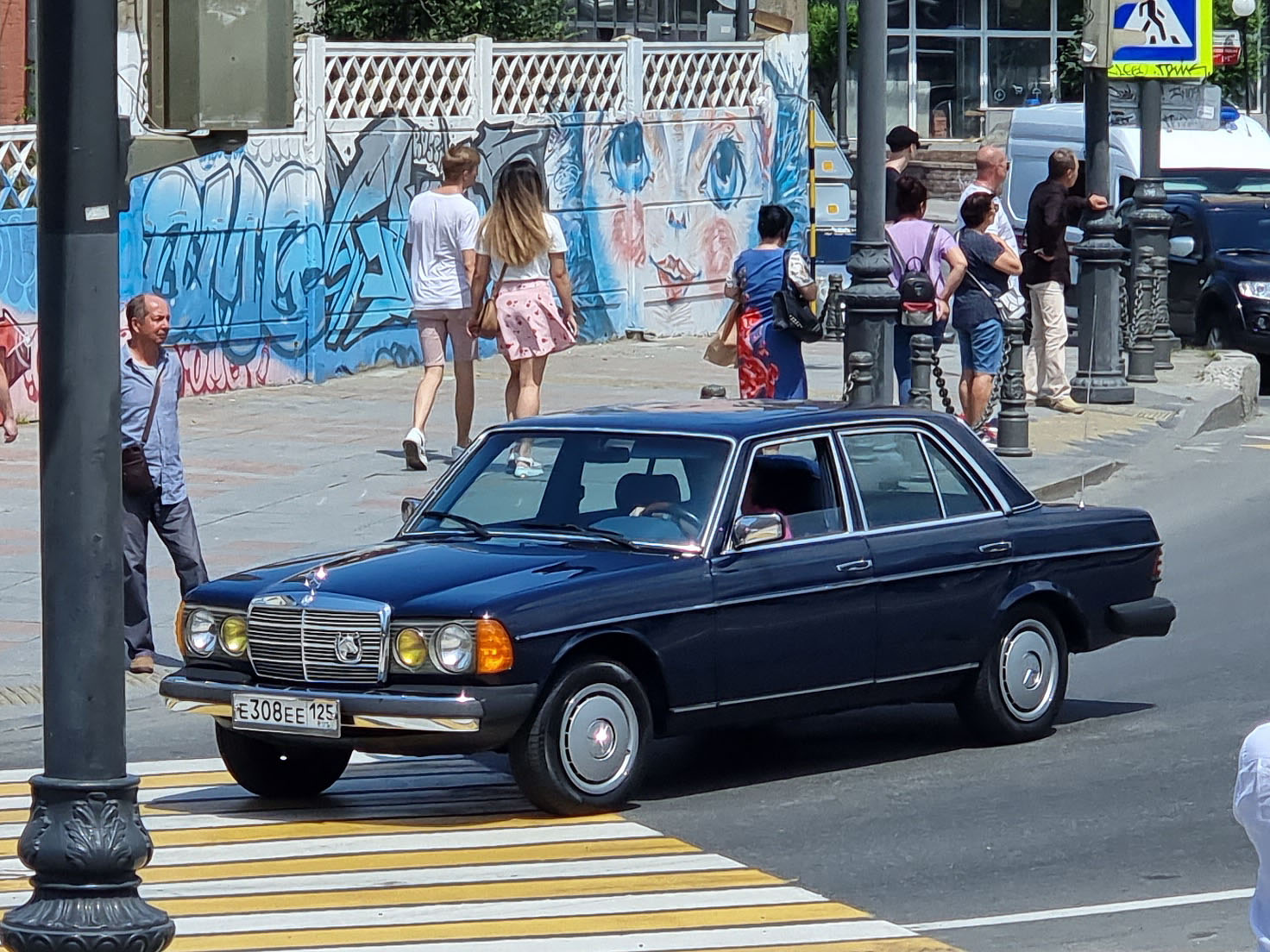 е 308 ее 125, Mercedes-Benz E-Klasse 200–300 Sedan (W123), 1975­–1986