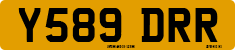 License plate of the United Kingdom, 1983 year system
