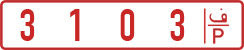License plate of the Palestinian Authority, Authorities