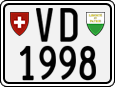 License plate of Switzerland, Motorcycles