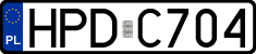 License plates of Poland, Authorities