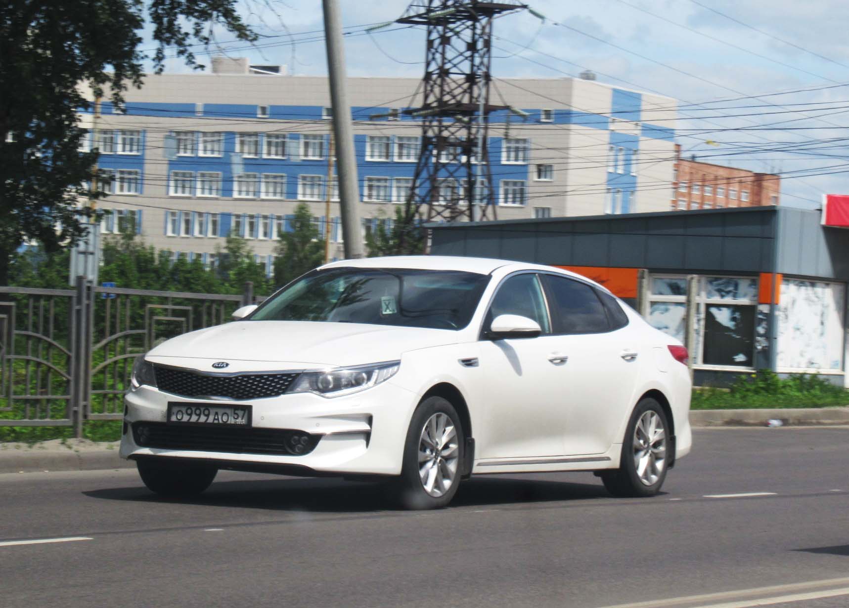 о 999 ао 57, Kia Optima 4th gen Sedan (JF), 2015–2020