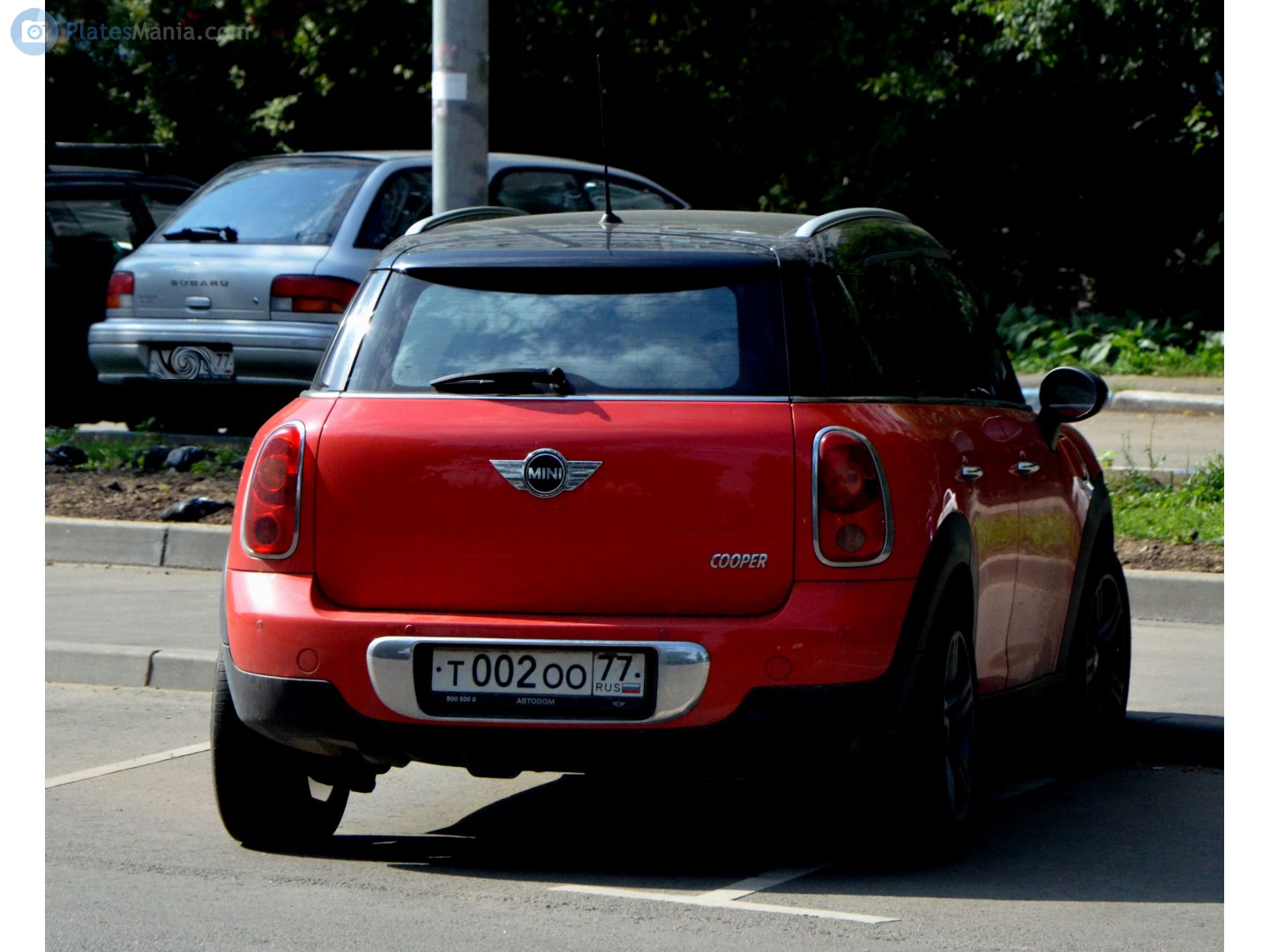 т 002 оо 77, MINI Countryman 1st gen (R60), 2010–2016
