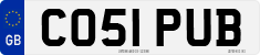 License plate of the United Kingdom, 2001 year system