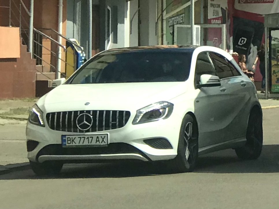 BK 7717 AX, Mercedes-Benz A-Klasse 3rd gen (W176), 2012–2018