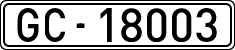 License plates of Spain, 1900 year series