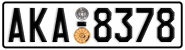 License plate of Greece, Cars