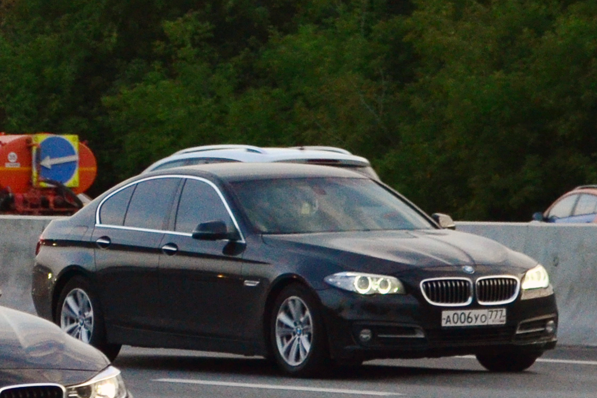 а 006 уо 777, BMW 5 Series 6th gen Sedan (F10/F18), 2010–2017